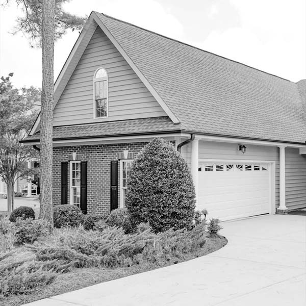 House and Driveway