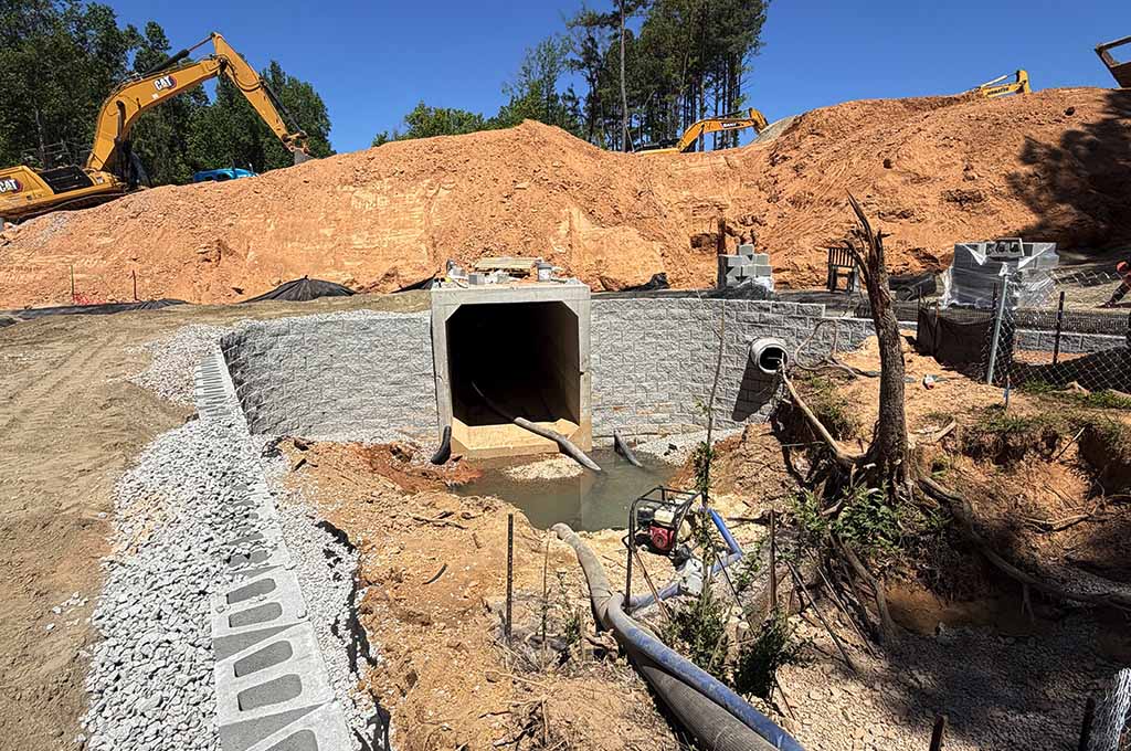 Construction project for Friendship Rd Crossing